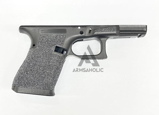 ArmsAholic Custom T-style 04 Silicon Carbide Lower Frame for Marui G19 Airsoft GBB - Black