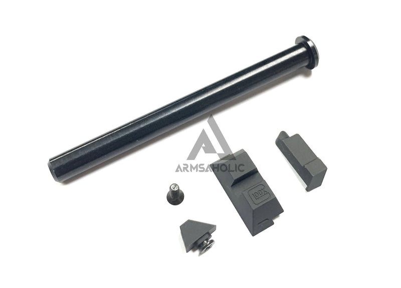 Load image into Gallery viewer, Nova G17L Aluminum Slide for Marui Arisoft G17 GBB series - Black Limited
