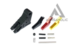 Guns Modify K-Style Aluminum Adjustable Trigger for Marui / Umarex - Black