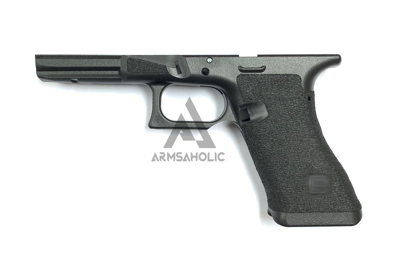 Armsaholic Custom T-style Lower Frame 02 For Marui 17 / 18C / 34 Airsoft GBB - Black