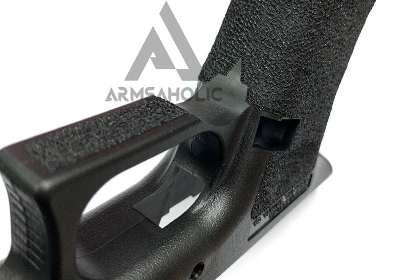 Load image into Gallery viewer, Armsaholic Custom T-style Lower Frame 02 For Marui 17 / 18C / 34 Airsoft GBB - Black
