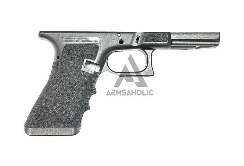 Load image into Gallery viewer, Armsaholic Custom T-style Stippling Lower Frame 03 For Marui 17 Airsoft GBB - Black
