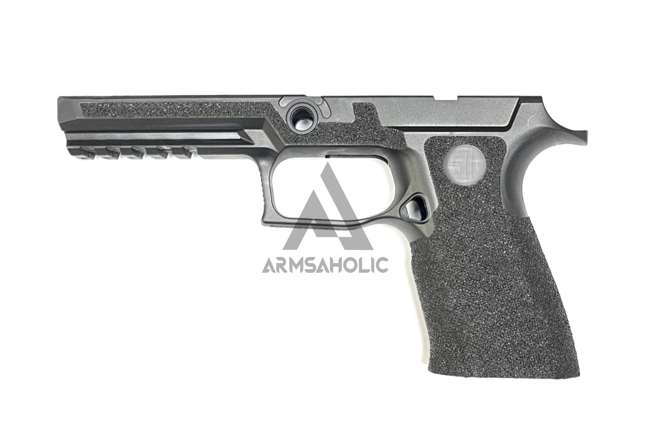 ArmsAholic Custom A-Style X-Series Carry Full Size Lower Frame For VFC M17/M18/P320 GBB Black