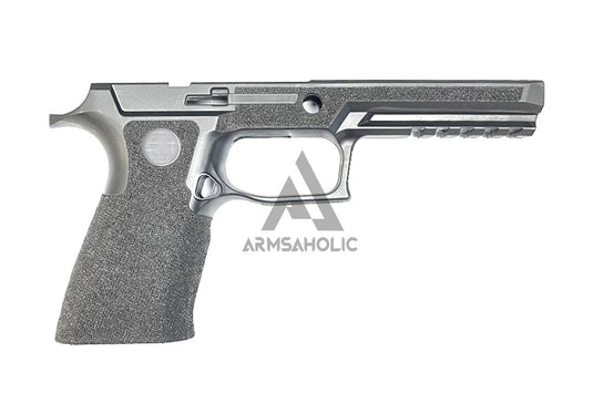 ArmsAholic Custom A-Style X-Series Carry Full Size Lower Frame For VFC M17/M18/P320 GBB Black