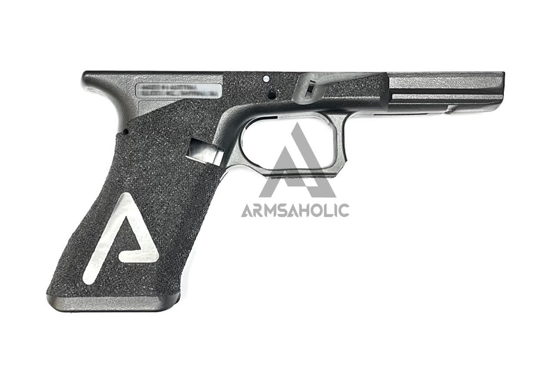 Load image into Gallery viewer, ArmsAholic Custom AGA-style Lower Frame for Marui 17 / 18C / 34 Airsoft GBB - Big Logo Version 2022
