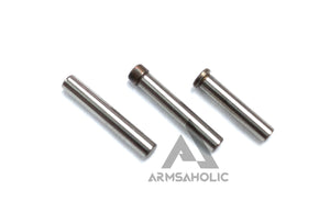 Guns Modify Hard Coat Steel Pins Control Set for Marui/GM/UMAREX G18C G-Series -Silver #GM0376
