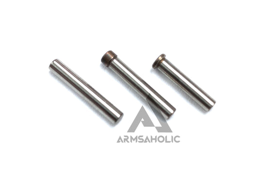 Guns Modify Hard Coat Steel Pins Control Set for Marui/GM/UMAREX G18C G-Series -Silver