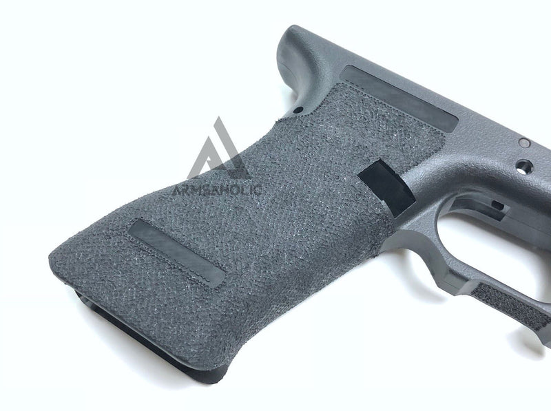 Load image into Gallery viewer, Armsaholic Custom S-style Lower Frame For Marui 17 / 18C Airsoft GBB Black (Finger Glove Remove)
