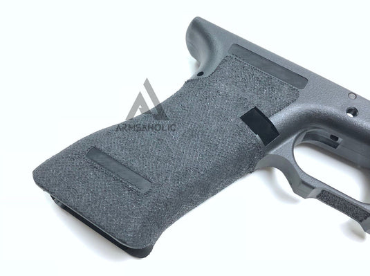 Armsaholic Custom S-style Lower Frame For Marui 17 / 18C Airsoft GBB Black (Finger Glove Remove)