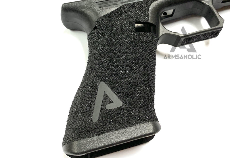 Load image into Gallery viewer, ArmsAholic Custom AGA-style Lower Frame for Marui 17 / 18C Airsoft GBB - Logo Version
