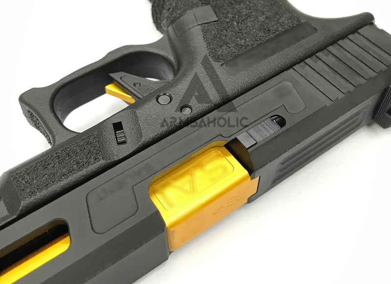 Load image into Gallery viewer, ArmsAholic Custom - S-style G17 Tactical Gold Arisoft GBB
