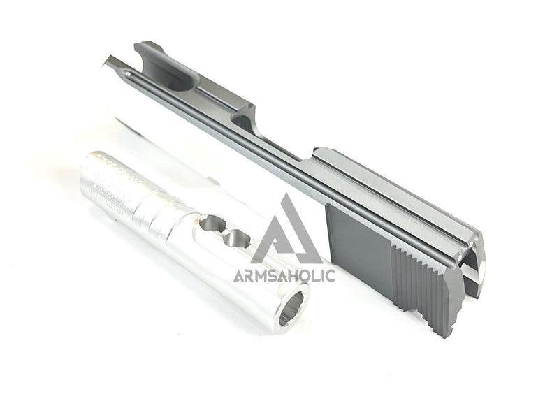 Load image into Gallery viewer, BOMBER CNC Aluminum INFINITY TIKI (Miami V) Slide &amp; Frame Kit For MARUI V10 GBB Series
