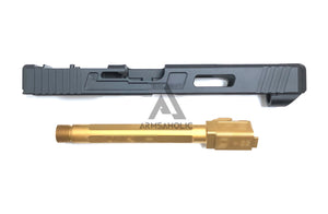 Guns Modify SA G34+RMR Slide Stainless steel GD Threaded barrel Set For TMG17/18C ver2