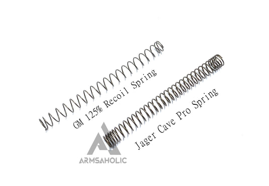 The Jager Cave Enhanced Recoil/Spring for MARUI KJ WE UMAREX G17 18C 22 34 GBB series