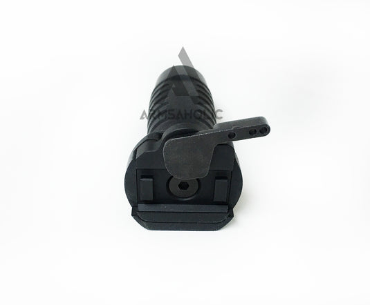 Larue Style Universal Rubber Battle Pistol Grip Set with 3 tail caps - Black