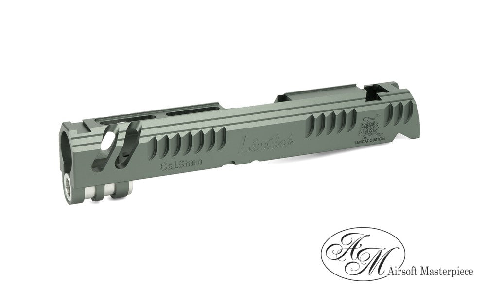 Airsoft Masterpiece " LimCat BattleCat " Slide for Hi-CAPA 4.3 -GREY