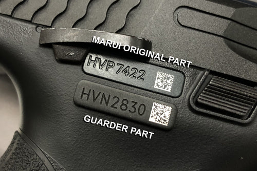 Load image into Gallery viewer, Guarder Matrix Series Number Tag for MARUI M&amp;P 9 (TYPE A/Black)
