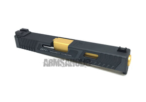 Nova T-style G17 Aluminum Slide for Marui Arisoft G17 GBB series - Black Limited