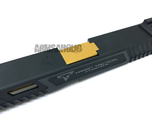 Nova T-style G17 Aluminum Slide for Marui Arisoft G17 GBB series - Black Limited