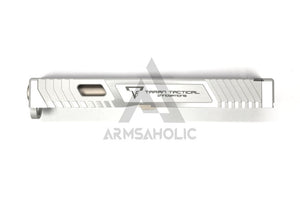 Nova T-style G17 Aluminum Slide for Marui Arisoft G17 GBB series - Silver Limited Edition