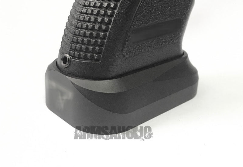 Load image into Gallery viewer, Nova T-Style Magazine Magwell for Marui G17/18/34 GBB Series - Black
