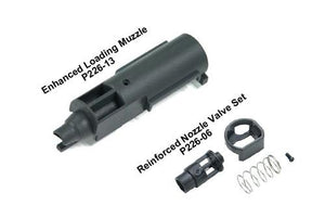 Guarder Enhanced Piston Head Set w/ 90° PU hardness Bucking for TOKYO MARUI / KJ P226 #P226-19