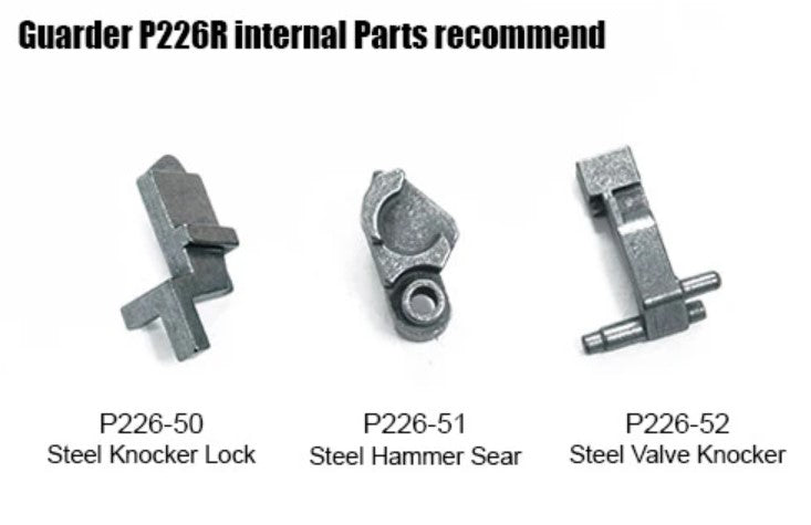 Load image into Gallery viewer, Guarder Steel Valve Knocker For MARUI P226R #P226-52

