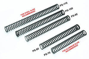 Guarder 80mm Steel Leaf Recoil Spring For Guarder G17/18C, M&P9 Recoil Guide Rod #PS-80