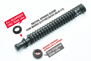 Guarder 80mm Steel Leaf Recoil Spring For Guarder G17/18C, M&P9 Recoil Guide Rod #PS-80