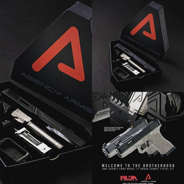 Load image into Gallery viewer, RWA - Agency Arms Urban Combat Pistol Set Cerakote Agency Grey Limited Edition
