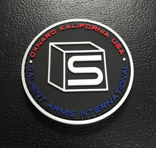 Salient Arms International (SAI) Logo PVC Hook and Loop Morale Patch