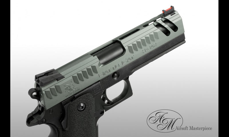 Load image into Gallery viewer, Airsoft Masterpiece &quot; LimCat BattleCat &quot; Slide for Hi-CAPA 4.3 - BLACK
