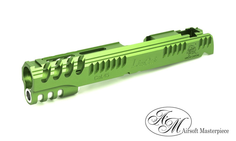 Load image into Gallery viewer, Airsoft Masterpiece “LimCat BattleCat” Slide for Hi-CAPA 5.1 - Green
