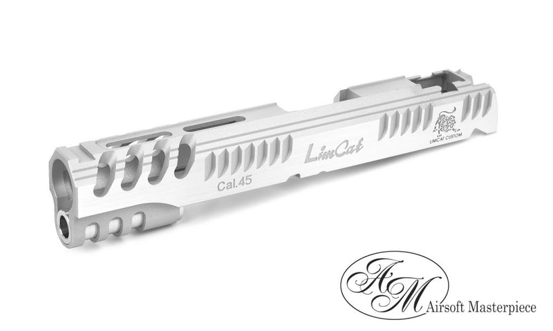 Load image into Gallery viewer, Airsoft Masterpiece &quot;LimCat BattleCat&quot; Standard Slide for Hi-CAPA 5.1 - Silver
