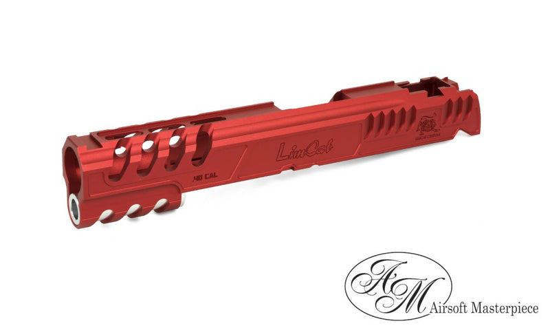 Load image into Gallery viewer, Airsoft Masterpiece &quot;LimCat SpeedCat&quot; Standard Slide for Hi-CAPA/1911 - RED
