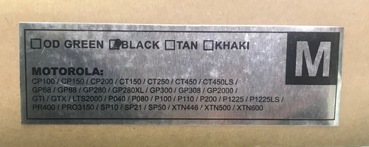 Cavalvy Elite II Tactical Headset ( Black / Motorola Talkabout )