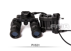 FMA PVS 31 Night Vision Goggles Dummy set-Black