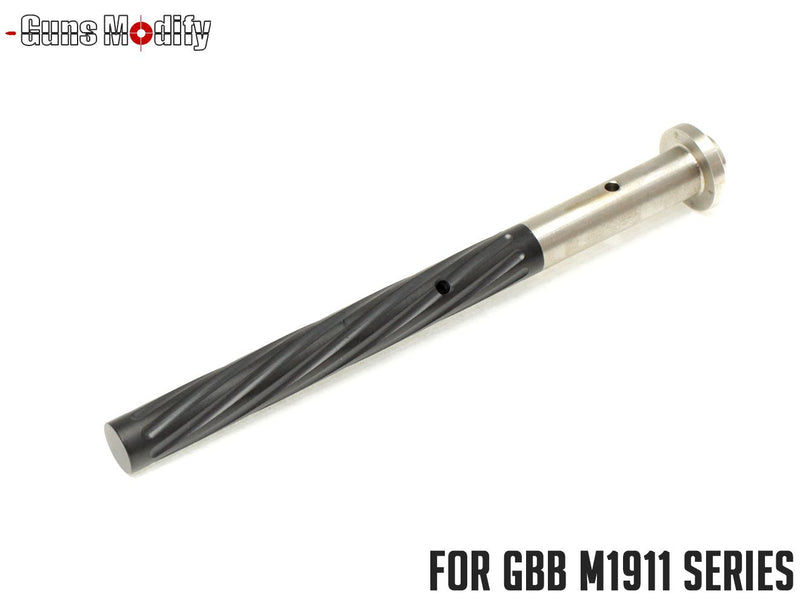 Load image into Gallery viewer, Guns Modify Stainless Steel Recoil Guide Rod for Marui 1911 DEM ( Black )
