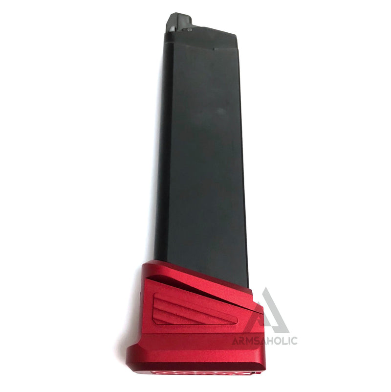 Load image into Gallery viewer, 5KU Z-Style Magazine BasePad for G17/18C/22/34 GBB - Red #GB-445-RD
