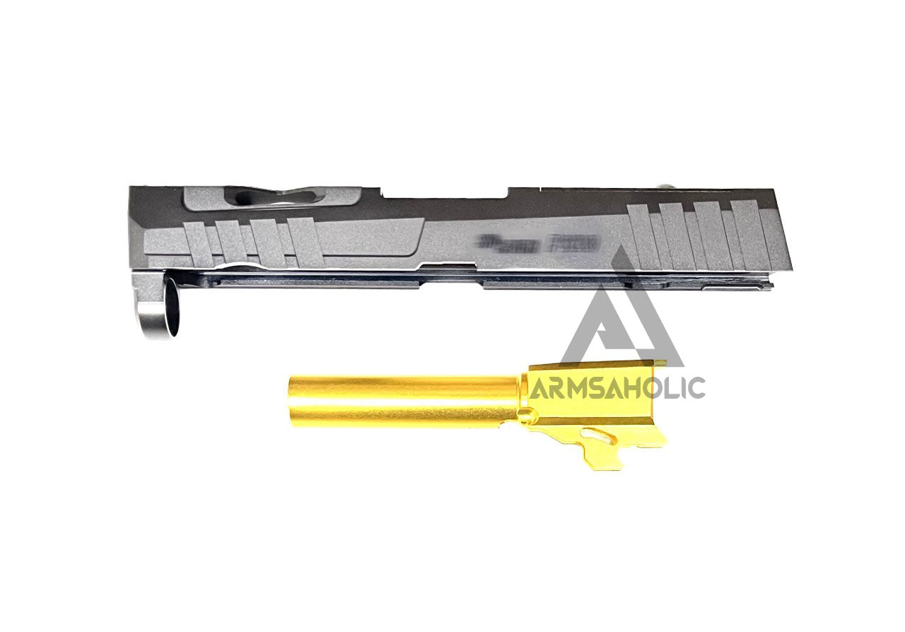 NOVA CNC Aluminum P320 XCarry Spectre Slide Set For Umarex SIG M18 GBB Series - Black